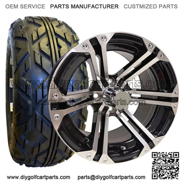 Golf VX 215/35 - 14" Tire & Wheel Combo (20" Tall) - Image 4