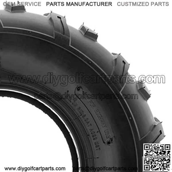 Set of 2 A022 20x10-9 ATV/UTV Off-Road Tires, 6-PR |Knobby Tread - Image 4