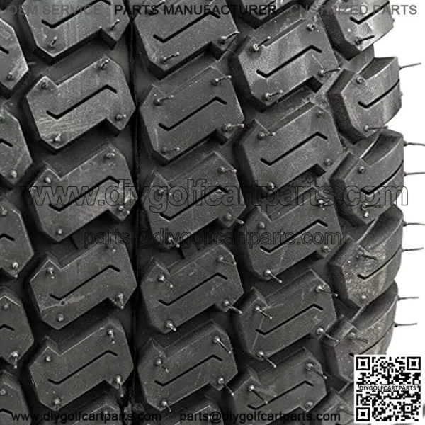 Set of 2 18x9.50-8 Turf Lawn Mower Tire 18/9.50-8 4PR Golf Cart Tractor Turf Tires - Image 4