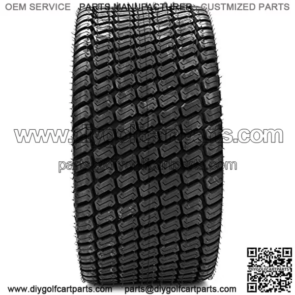 Set of 2 24x12-12 Lawn Mower Garden Turf Tires 8 Ply 24x12x12 Tractor Turf Golf Cart Tubeless Tires - Image 3