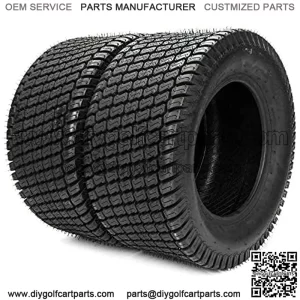 2Pcs Lawn Mower Turf Tires 20x10-8 Tractor Turf Garden Golf Cart Tires 20x10x8 4PR Tubeless
