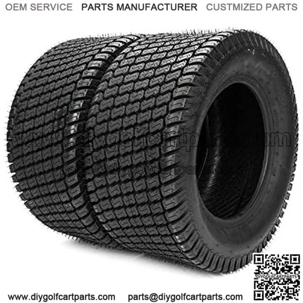 Set of 2 Lawn Mower Turf Tires 23x10.50-12 for Garden Tractor Golf Cart Tire 23x10.50x12 4PR Tubeless
