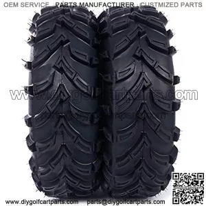 2PCS 26X9-12 6PR 26" ATV UTV all-terrain Tires Rear Tires 26/9/12 Tubeless Tires Front Left Right Tire