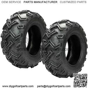 2PCS 25" 25x10-12 Rear ATV Utility UTV Tires Replacement Tire 25x10x12 6Ply fit 12in Rim