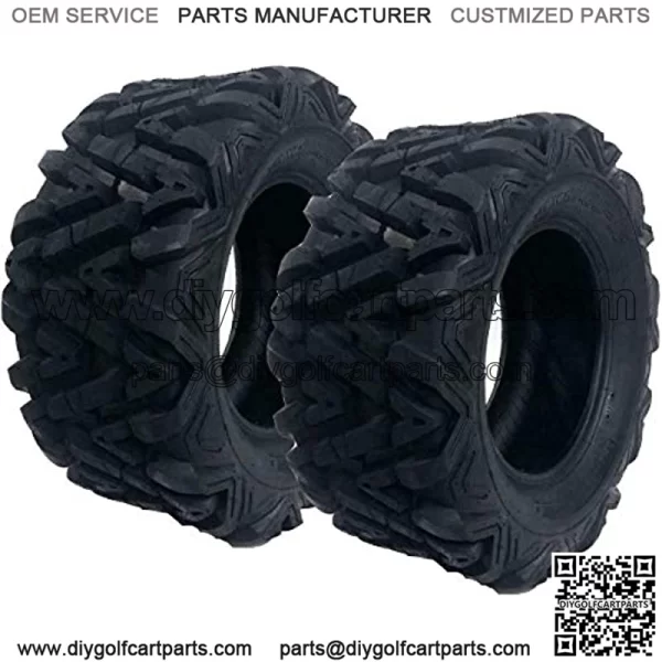 2pcs ATV UTV Trail Tires 26x11-12 Tire All-Terrain 6 Ply Tubeless