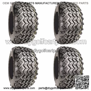 Set of 4 Golf Cart Tires 22x11-10 4Ply All Terrain Off Road