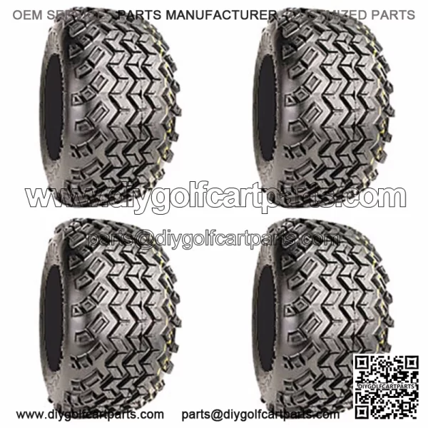 Set of 4 Golf Cart Tires 22x11-10 4Ply All Terrain Off Road