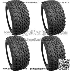 Set of 4 Golf Cart Tires 20x10.00-10 Excel Sahara 4 Ply For Club Car EZGO Yamaha