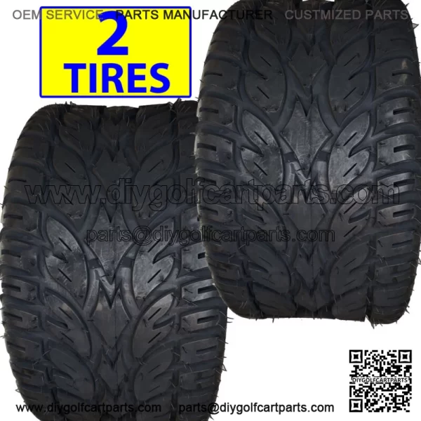 2) 205/40R-14 BLAZE GOLF CART TIRE 4ply Radial DOT 205/40-14 same as 20x8.50-14