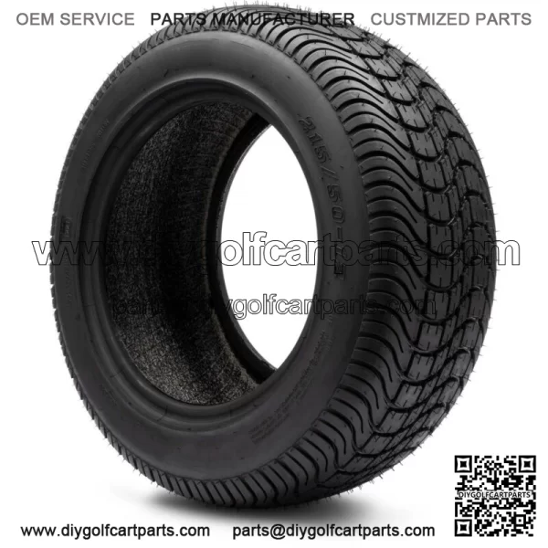 215/50-12 "Cruze" DOT Low Profile Golf Cart Tire