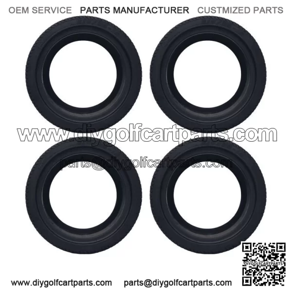 Golf Cart Tires 215/35-12 Low Profile- Set of 4