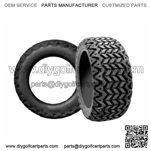 12" Predator A.T 23x10.5-12 Tires for 6" Golf Carts Set of 4