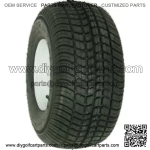 Set of 4 Golf Cart Street Tires Only 18x8.50-8 Load Star DOT Approved