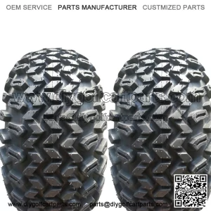 2) 22x11.00-8 Golf Cart Go Kart TIREs Journey P334 4ply Tube-Less