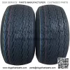 2PCS 18x8.50-8 LRB 4 PR Bias Golf Cart Tires 4 Lug White Wheel - Image 2