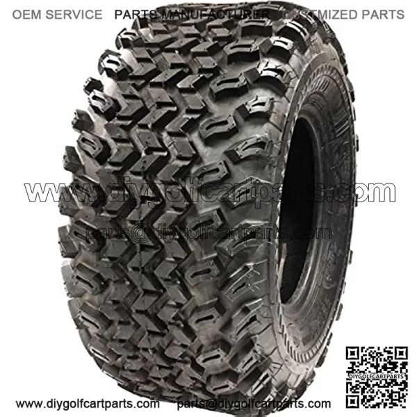 P334 Golf Cart Tire- 22 x 11-10 -All Terrain Golf Cart Tires, Four-Ply Rated Quad Tire, Utility Terrain Vehicle Tire with 15.5 Millimeters Tread Depth, General Purpose Golf Tire, 22 x 11-10 - Image 2