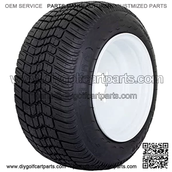205/50-10 Low Profile Golf Cart Tire for Street or Golf Course Use - Image 3