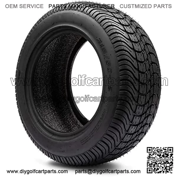 215/50-12 "Cruze" DOT Low Profile Tires for EZGO, Club Car, Yamaha Golf Carts (1, set of 2, or set of 4) (215/50-12, Set of 2 Tires) - Image 2