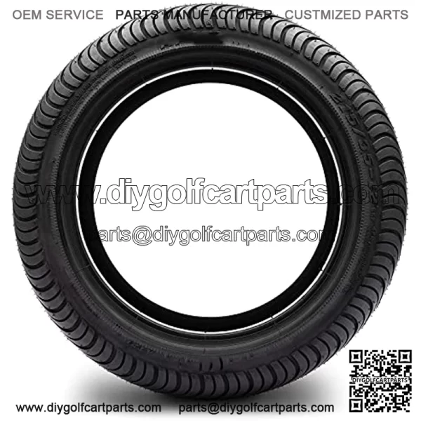 215/35-12"Cruze" Dot Low Profile Tires For Ezgo, Club Car, Yamaha Golf Carts (Set Of 2 Tires) - Image 3