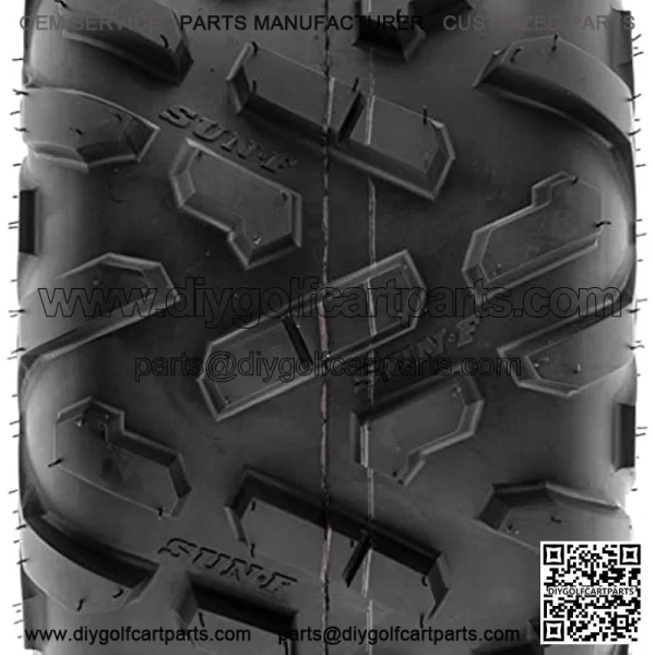 Set of 2 Power.II 18x9.5-8 ATV UTV Off-Road Tires, All-Terrain, 6 PR, Tubeless A051 - Image 3