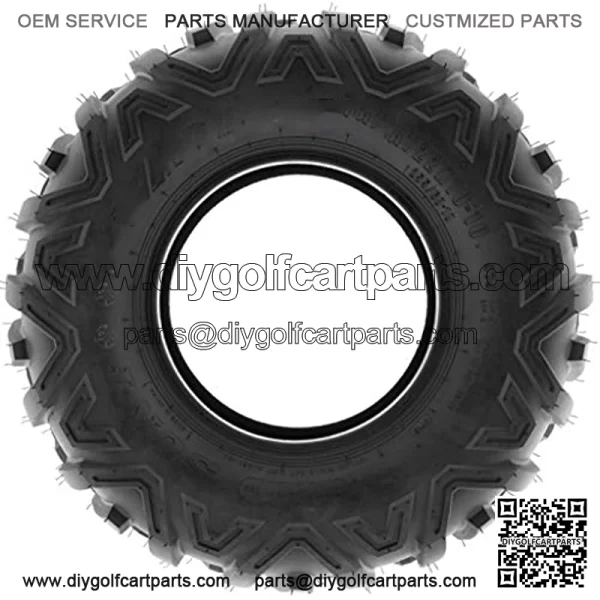 Set of 2 Power.II 18x9.5-8 ATV UTV Off-Road Tires, All-Terrain, 6 PR, Tubeless A051 - Image 5