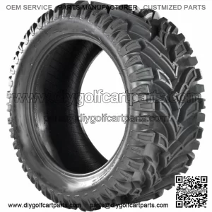 Set of 4 Golf Cart 23x10-12 Raptor Mud Tires for Lifted Carts