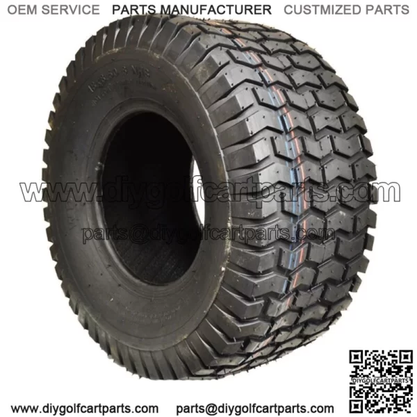 2PK 18x8.50-8 18x8.50x8 18x8.5-8 Lawn Mower Tractor Golf Cart Turf Tire 4PR 4PLY - Image 2