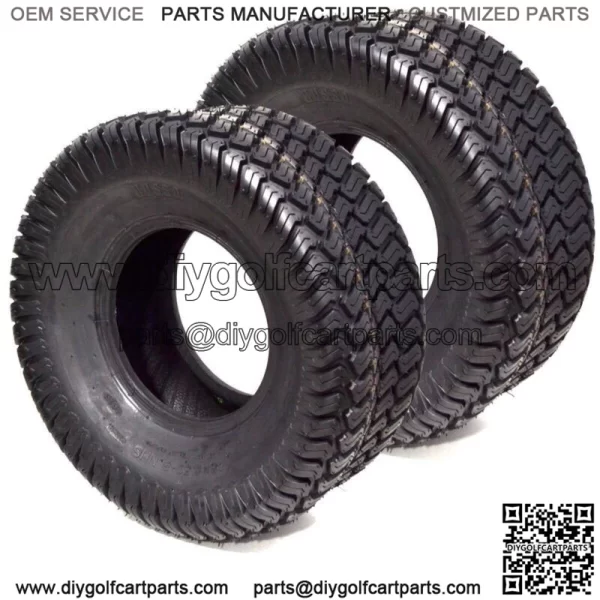 2PK 20x8.00x10 4 PLY Turf Lawn Mower Garden Tractor Golf Cart Tires