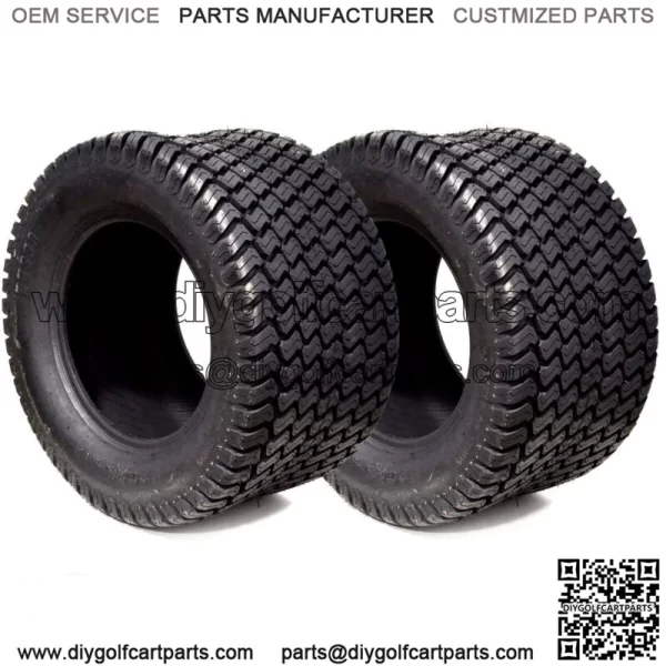 2PK New 23x9.5-12 Lawn Mower Golf Cart Turf Tires P332 /4PR- 13047