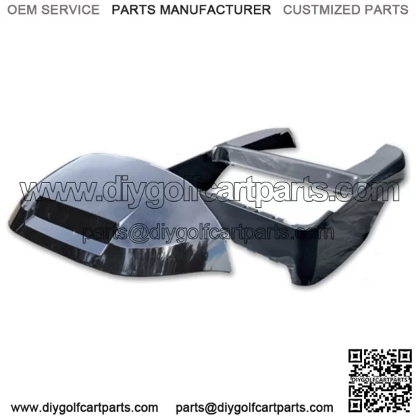 Precedent Full Body Kit (OEM Front Cowl + Rear Body) - BLACK
