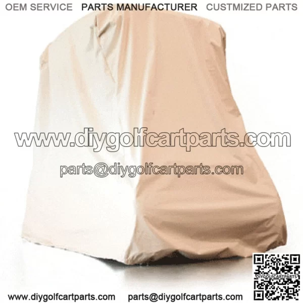 Ivory 4-Passenger Lifted Cart Storage Cover (Universal Fit)