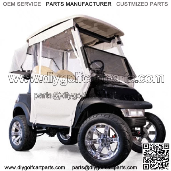 Yamaha G22 Ivory 3-Sided Track-Style Enclosure