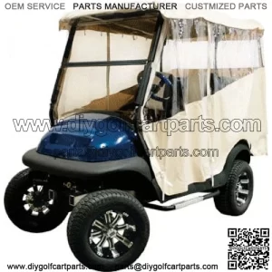 Precedent Ivory 3-sided 4-passenger Over-the-top Enclosure (Fits 2004-Up)