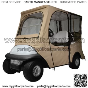 Precedent Classic Accessories Custom 4-Passenger Khaki Enclosure (Fits 2004-Up)