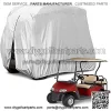 4 Passenger 400D Waterproof Sunproof Golf Cart Cover Roof 80" L, fits EZ GO, Club Car and Yamaha, Dustproof and Durable