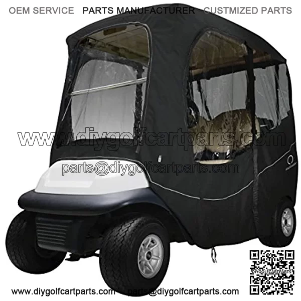 Classic Accessories Fairway Golf Cart Deluxe Enclosure