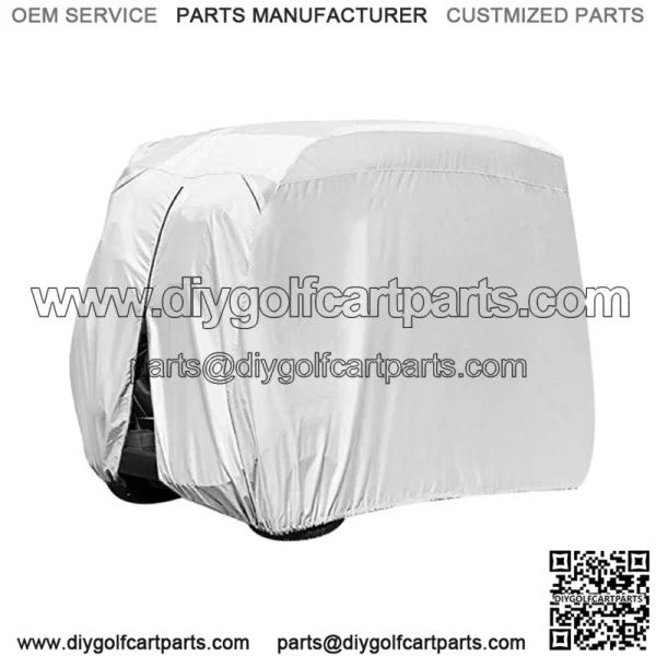 Waterproof Golf Cart Cover 4 Passenger For YAMAHA EZ GO Club Car Heavy Duty US