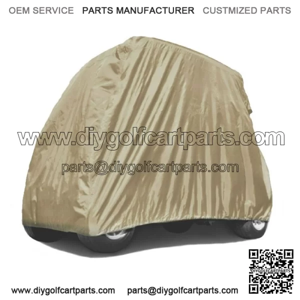 RedDot Universal Golf Cart Storage Cover for Two Passenger Cart - 54" Top
