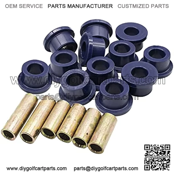 Front Upper A Arm Suspension for Club Car DS Gas/Electric Golf Cart,Bushing and Sleeve Kit 1016346 1016349 1016350 - Image 2