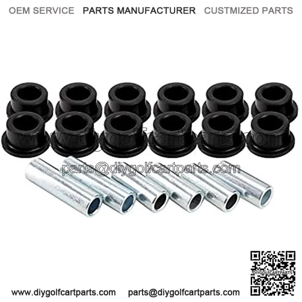 Front Upper A Arm Suspension for Club Car DS Gas Electric Golf Cart, Bushing and Sleeve Kit 1016346 1016349 1016350 - Image 4