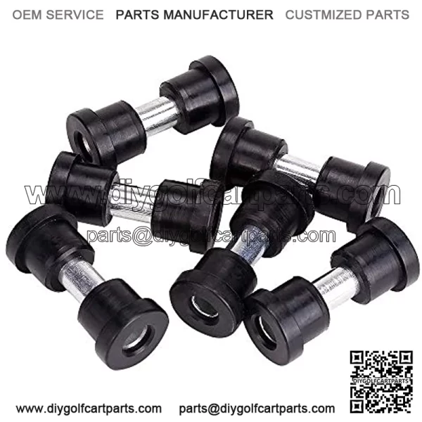 Golf Cart Bushing and Sleeve Kits for Club Car DS (1981-Up) and E-Z GO (1994-up) and EZGO TXT/Medalist 1994-up,Front or Rear Leaf Spring Bushing with Sleeve Kits 1015583, 1012303 - Image 2