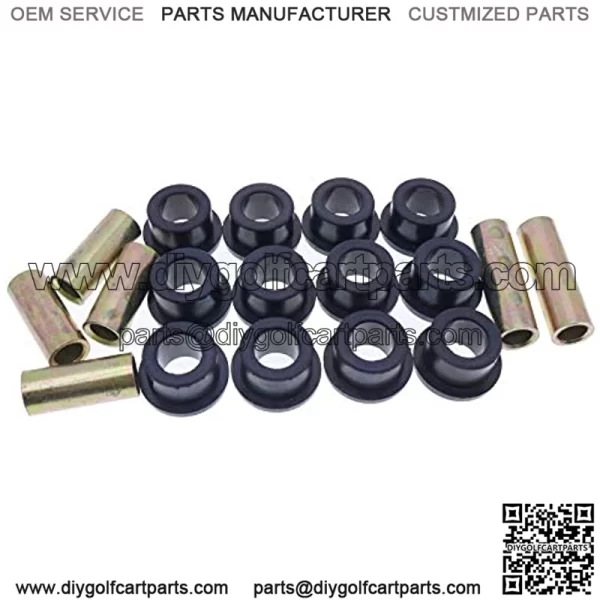 Front Lower Spring Front Upper A Arm Suspension for Club Car DS Gas Electric 1992-UP Bushing and Sleeve Kit Urethane Bushings 1016346 Bronze Sleeve 1016349 1016350 - Image 2