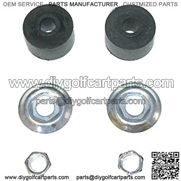 Club Car 1011415 Shock Bushing Kit, Fits Gas & Electric, DS & Precedent