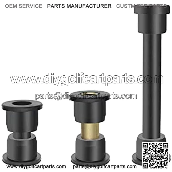 Golf cart Bushing and Sleeve Kits, Bushing Kit Front Lower Spring & Front Upper A-Arm Susp for Club Car Precedent Bushings and Sleeve Kit 102289901 - Image 3