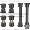 Golf cart Bushing and Sleeve Kits, Bushing Kit Front Lower Spring & Front Upper A-Arm Susp for Club Car Precedent Bushings and Sleeve Kit 102289901 - Image 4