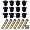 Bushings Sleeves kit New 70291G0 70289G02 70291-G01 70289-G02 Compatible with TXT Gas and Electric Golf Cart 1994-up Rear Leaf Springs Shackles Rear Suspension - Image 2