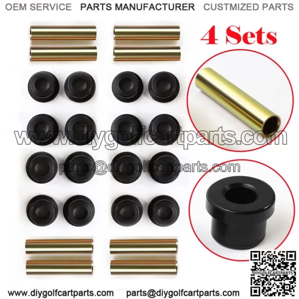 Club Car Leaf Spring Bushing Kit Front & Rear For DS G&E 1981+ Golf Cart Parts
