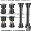 Golf cart Bushing and Sleeve Kits, Bushing Kit Front Lower Spring & Front Upper A-Arm Susp for Club Car Precedent Bushings and Sleeve Kit 102289901 - Image 4