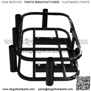 Hitch Mount Cargo Carrier for Genesis 250/300 Rear Seats (Cooler/ Rod Holder Rack)