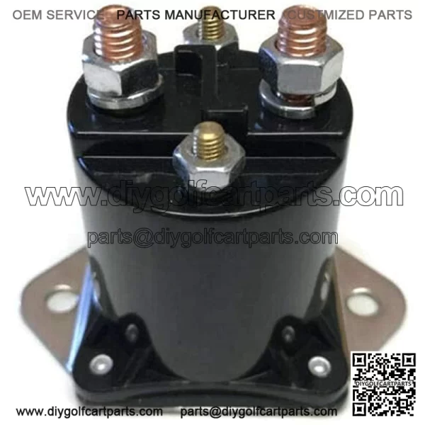 Vital All-Terrain 12V Solenoid Switch 1013609 for 1984-Up Club Car DS & Precedent Gas Golf Cart - Image 2